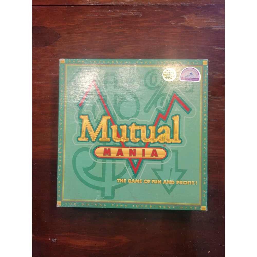 Mutual Mania Board Game Of Fun And‎ Profit Financial Learning Activity